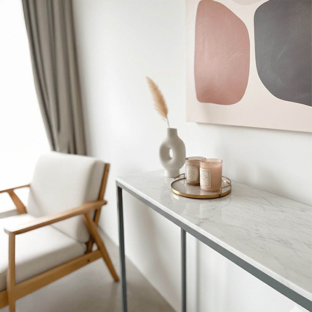 Dressoire Dekton Bergen Con Base de Hierro Gris. Tiempo de fabricación 15 días aprox. - Imagen 2